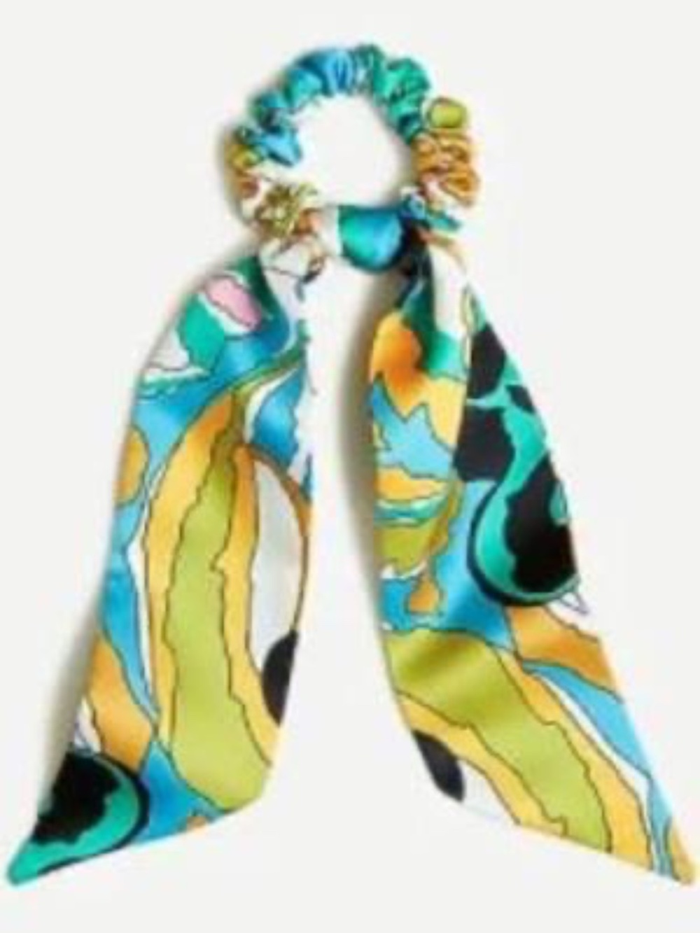 J. Crew Twilly Scrunchie scarf in Confetti Floral NWOT